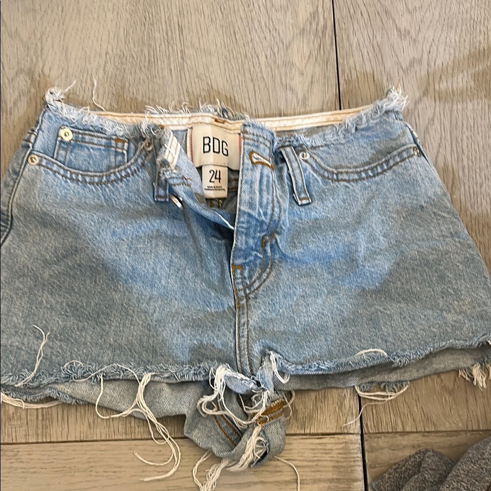BDG Women's Blue Denim Shorts
